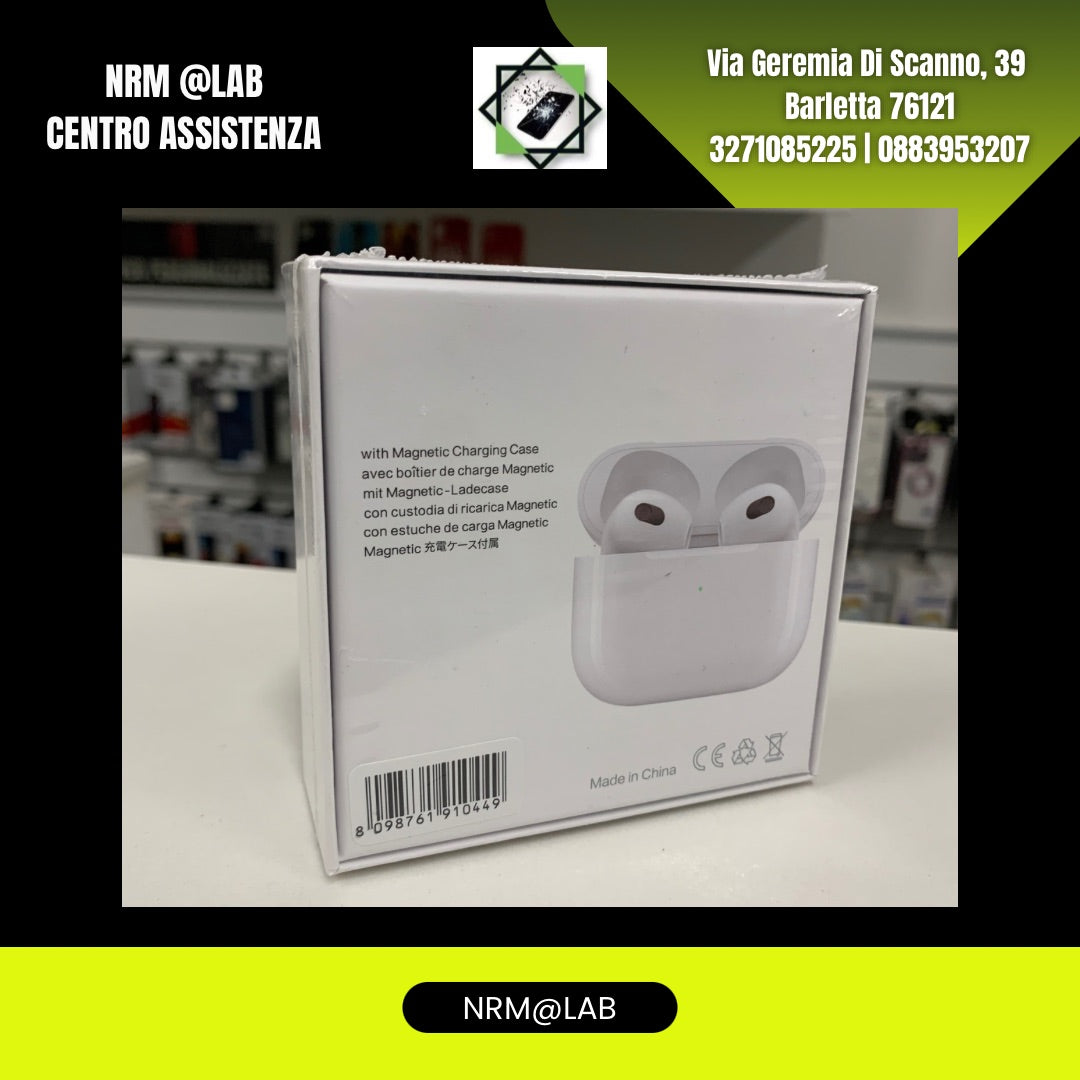 NRMPods Cuffie Wireless (senza gommini)