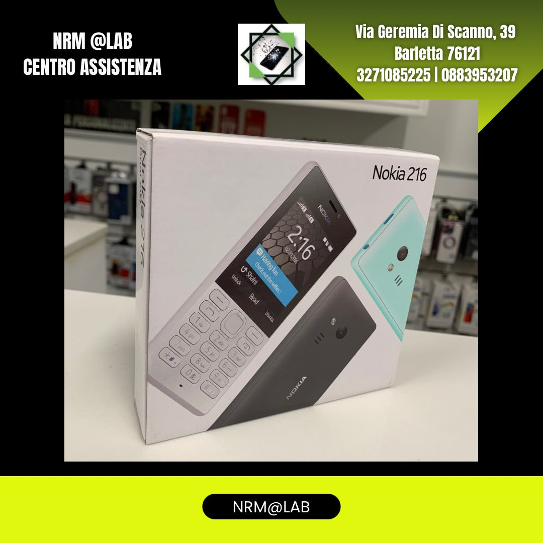 Nokia 216 Nero (con whatsapp)