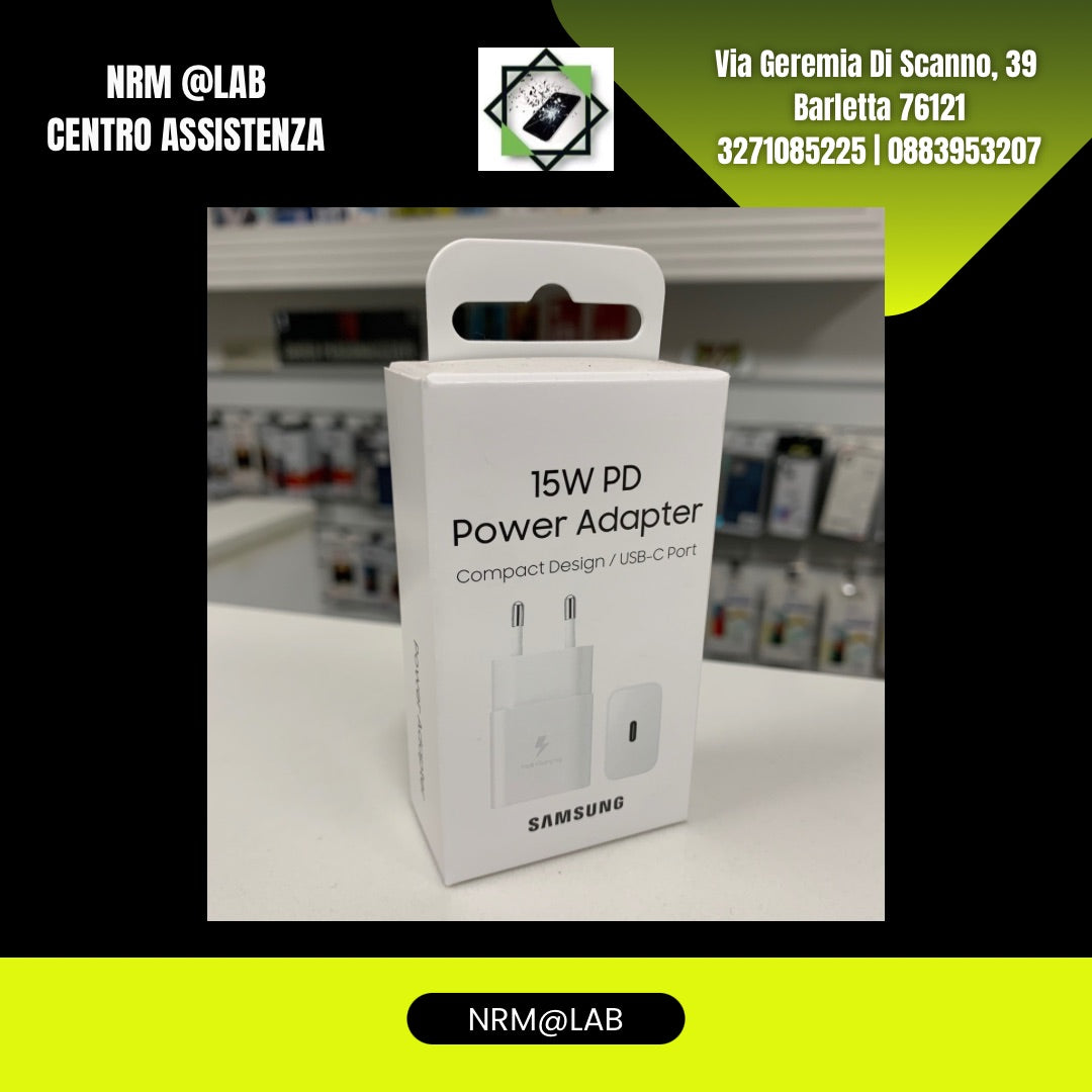 Caricatore Samsung Originale Type-C 15W