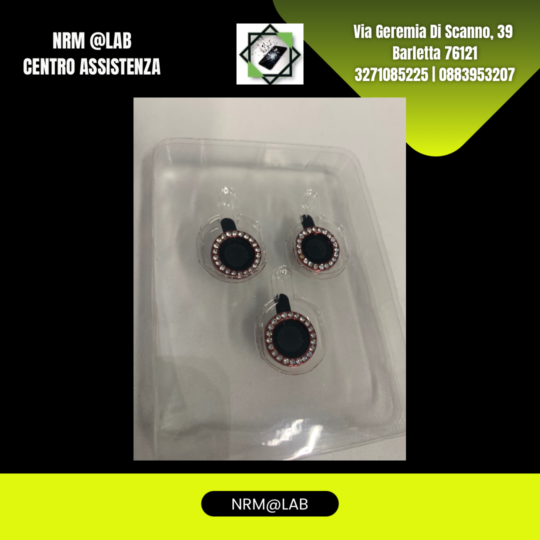 Lenti di Protezione Fotocamera Diamantate per Iphone